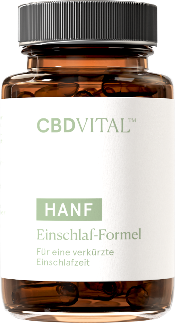 CBDVITAL Hanf-Einschlaf-Formel / 60 Kapseln