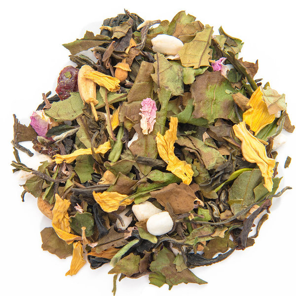 duftige Iris - BIO weißer Tee / Aprikose-Jasmin Geschmack 40g