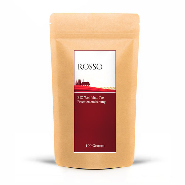 Rosso - BIO Weinblatt-Tee  / Früchtemischung 100g