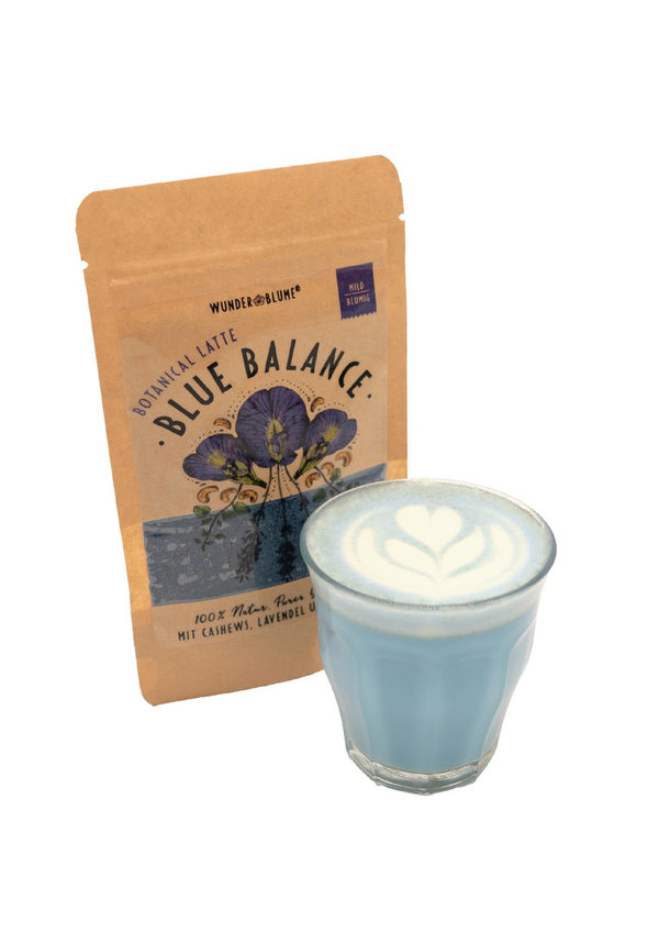 Blue Balance - Botanical Latte mit Cashews, Lavendel & Weihrauch / 150g